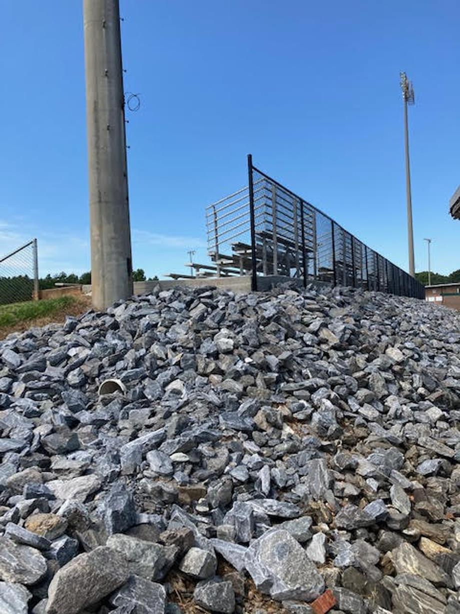 Bessemer City High School Drainage Improvement (After)